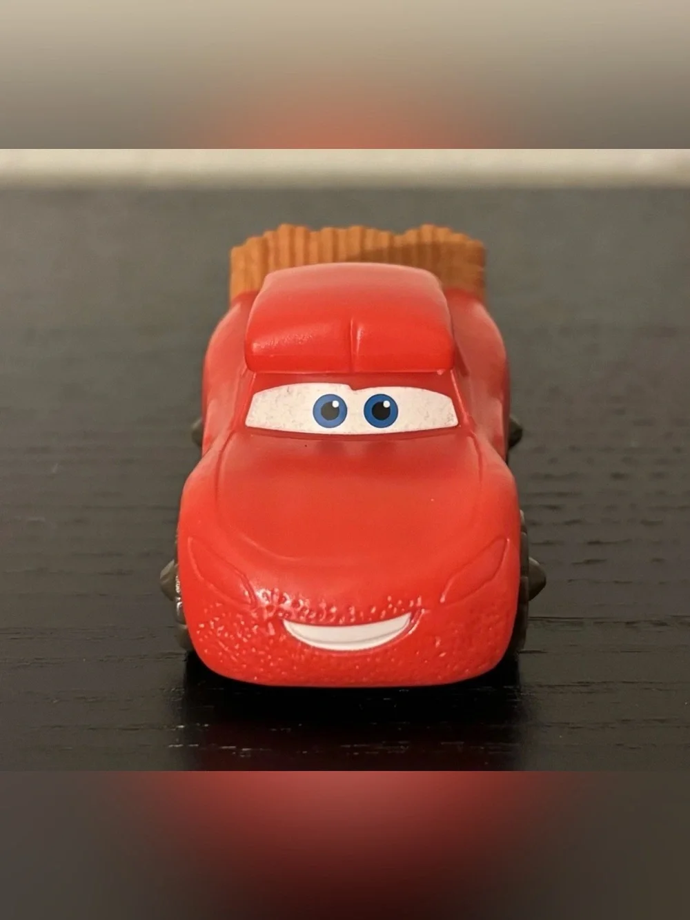 Cars On the Road McDonald’s toys Rumble + Cave Lightning Mcqueen + Ivy figures